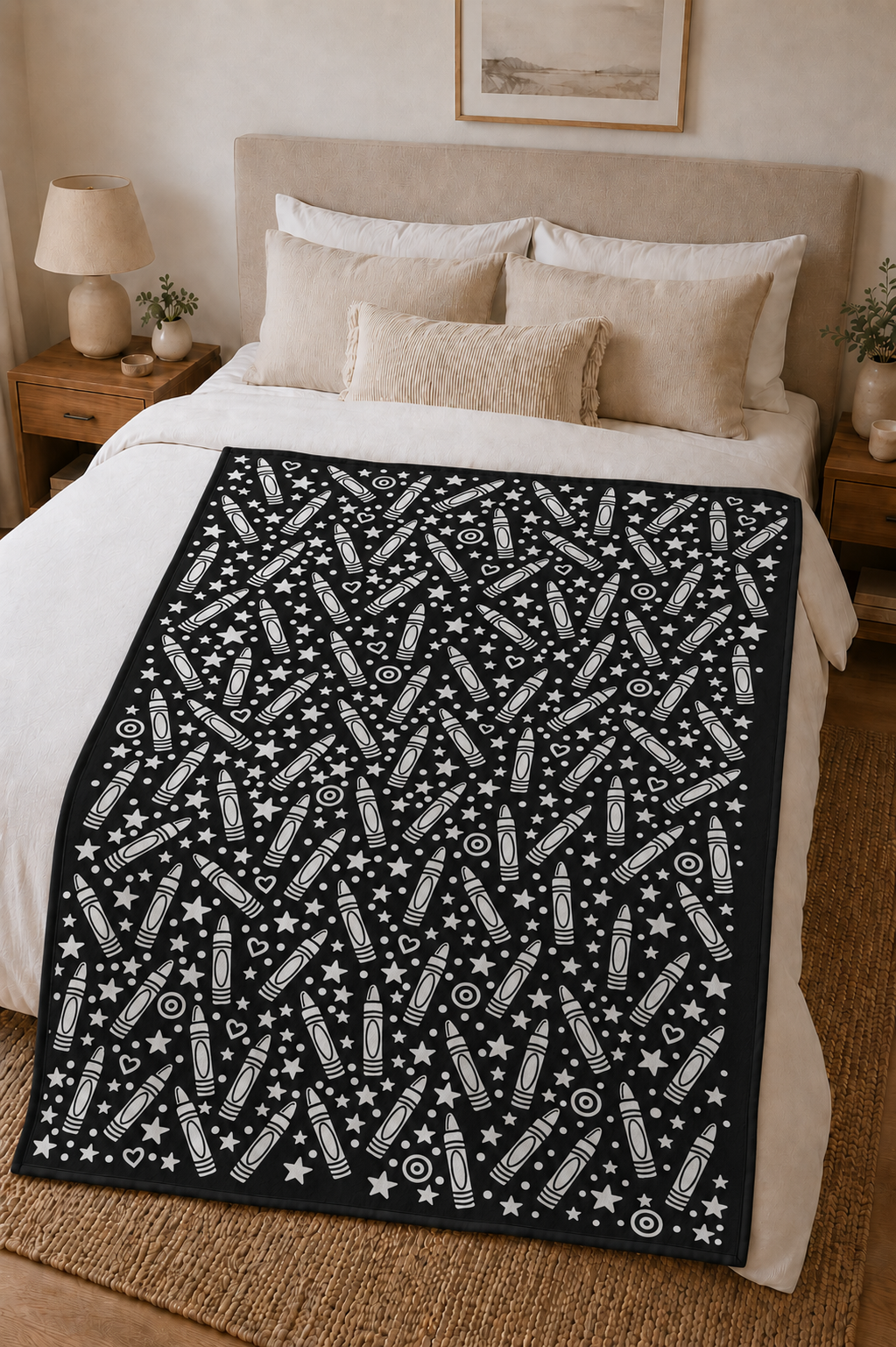 Crayon Doodle Blanket