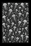 Jellyfish Doodle Blanket