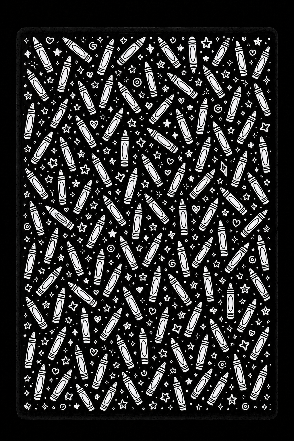 Crayon Doodle Blanket