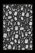 Stationery Doodle Blanket