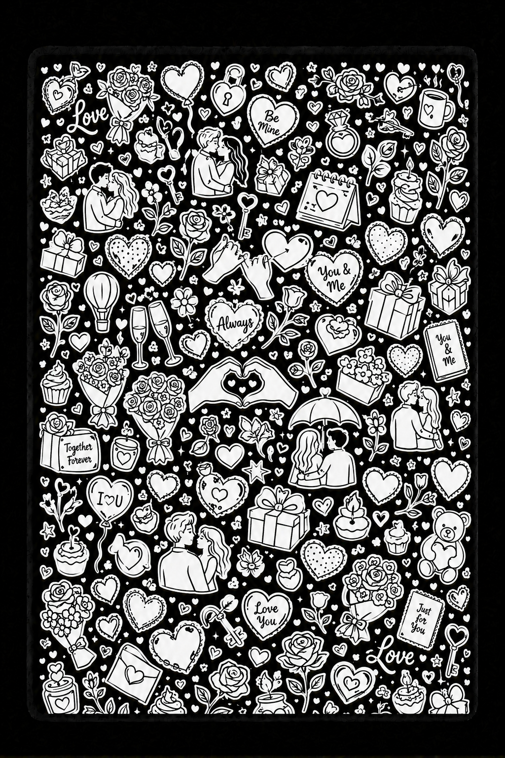 Love Doodle Blanket