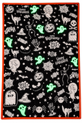 🎃 October Exclusive Orange Halloween Colourable Blanket 👻✨
