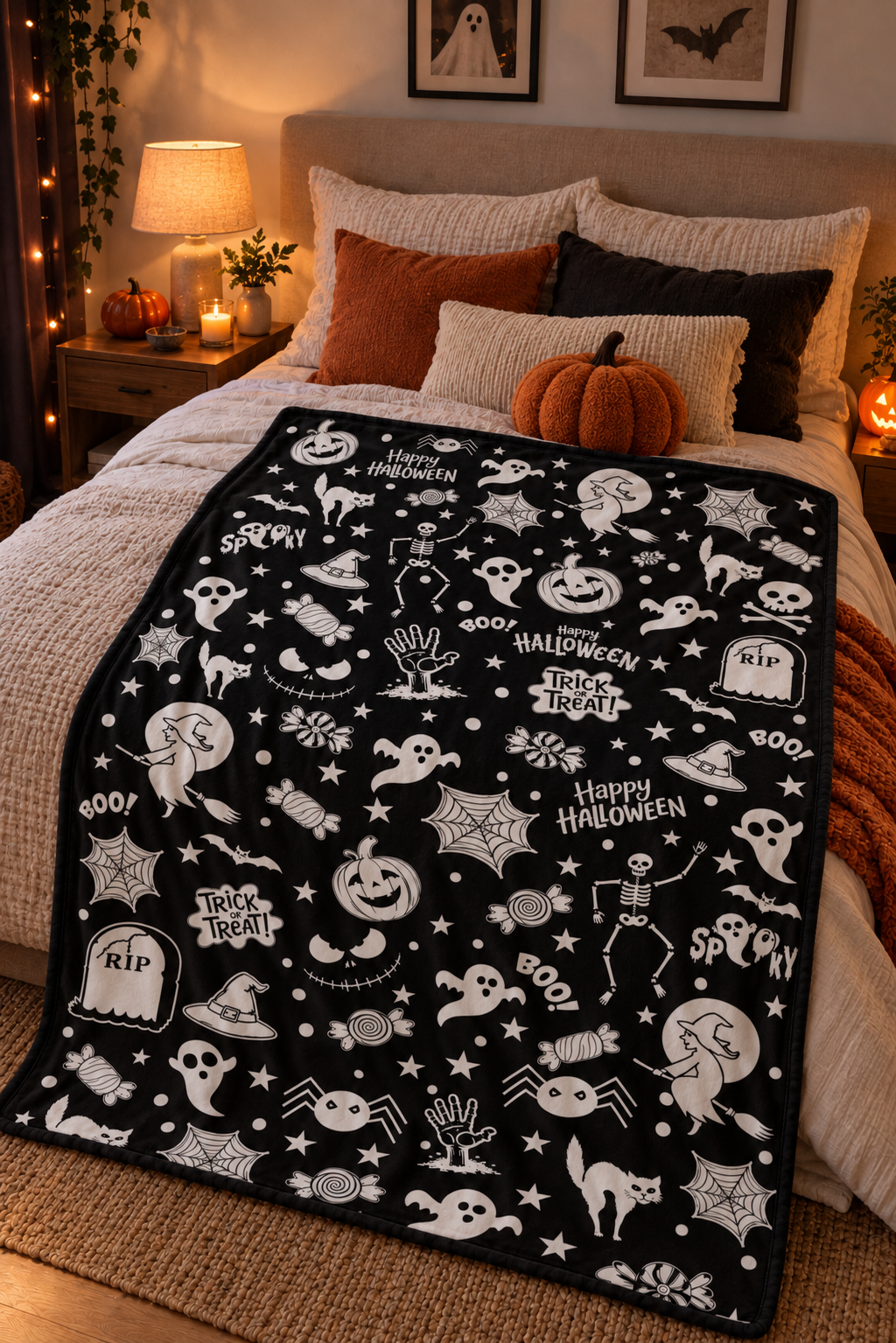 🎃 Halloween Colourable Blanket 👻✨