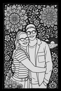 Personalised Doodle Blanket