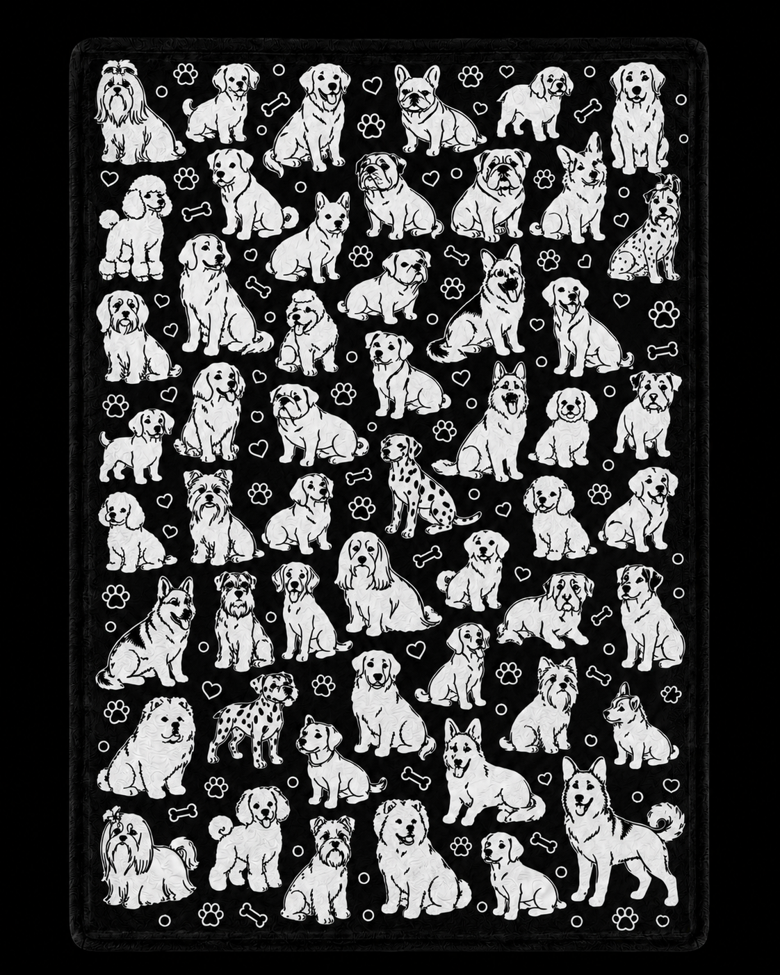 Dog Doodle Blanket