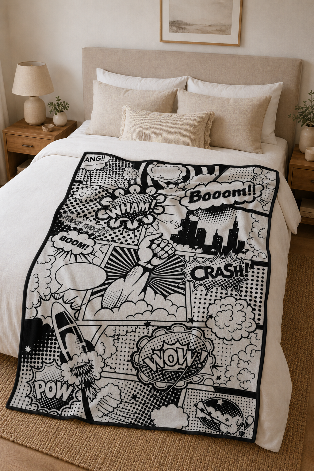 Comic blanket