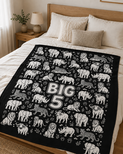 Big Five Doodle Blanket