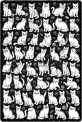 Cat Doodle Blanket