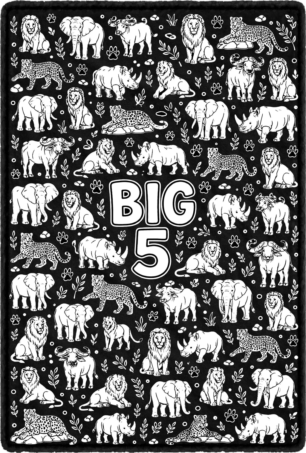 Big Five Doodle Blanket