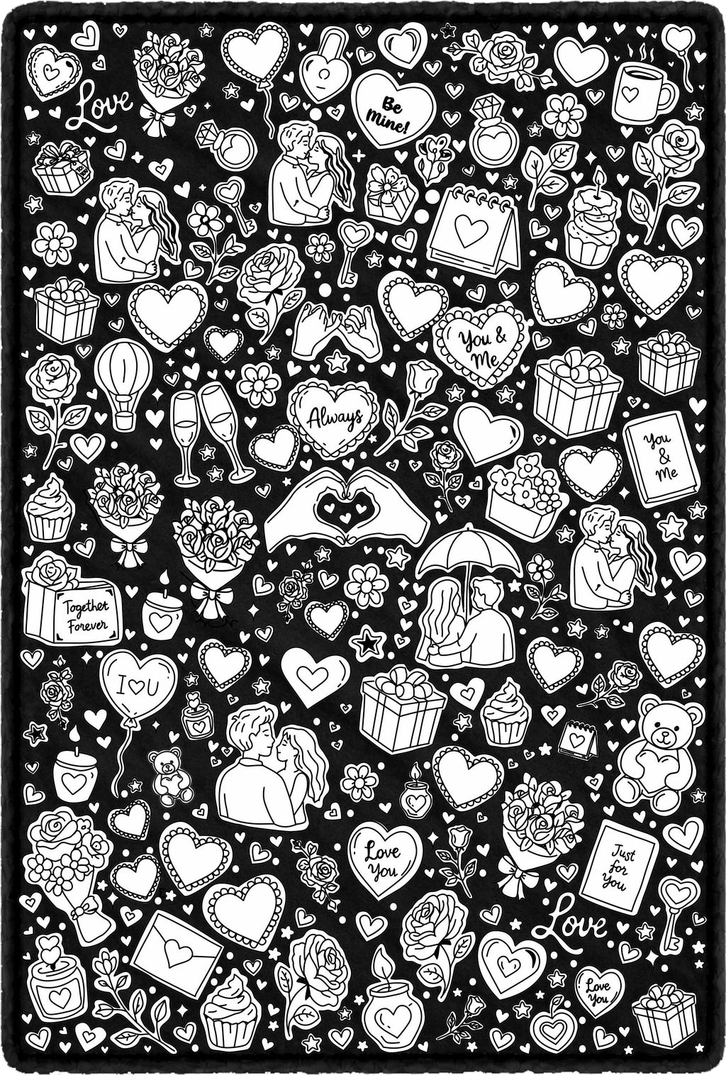 Love Doodle Blanket